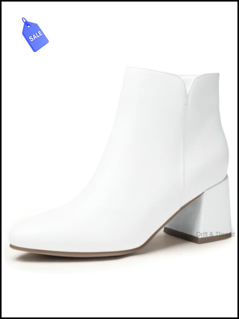 Women's Pointed Toe Ankle Booties Chunky Block Low Heel Boots